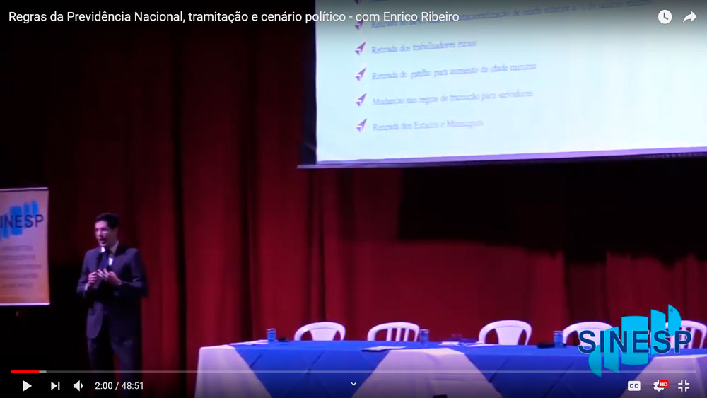 Regras da Previdência Nacional, tramitação e cenário político - com Enrico Ribeiro