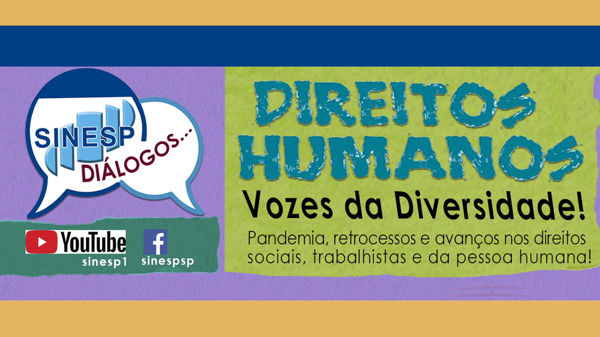 LIVE: Direitos Humanos - Vozes da Diversidade!