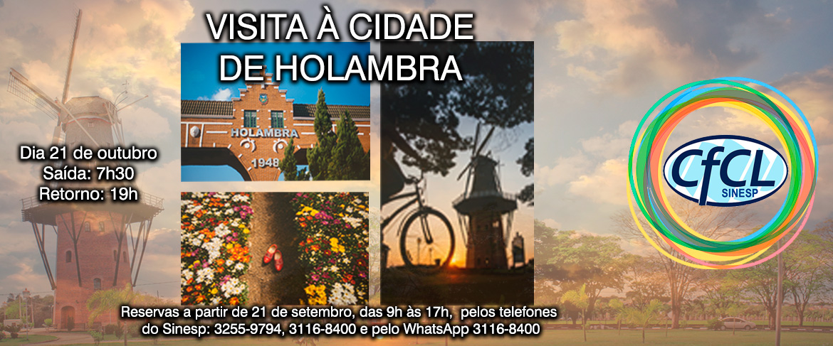 Imagens: Prefeitura da Estância Turística de Holambra 